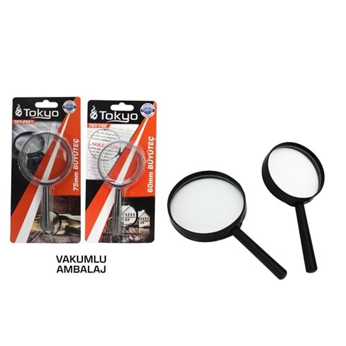 TOKYO BÜYÜTEÇ BÜYÜK 75MM KL288