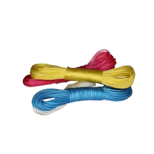 TESA 10 MT PVC POLYESTER KAPLAMALI ÇAMAŞIR İPİ BX12
