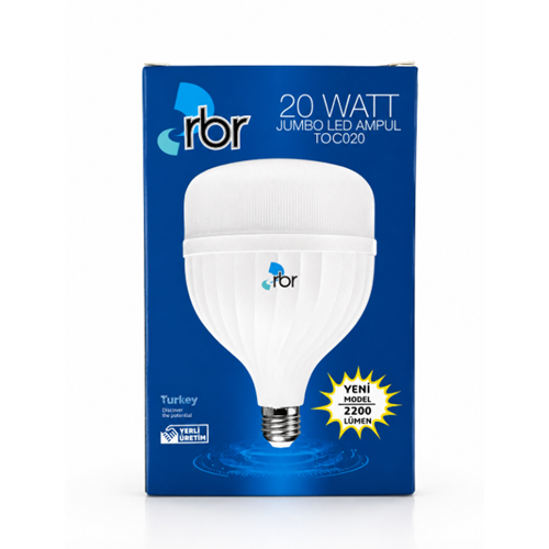 RBR TOC JUMBO LED TORCH AMPUL 20W