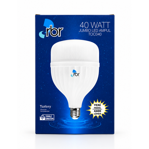 RBR TOC JUMBO LED TORCH AMPUL 40W