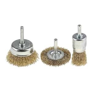 BULMAX 3 LÜ ÇELİK FIRÇA SETİ