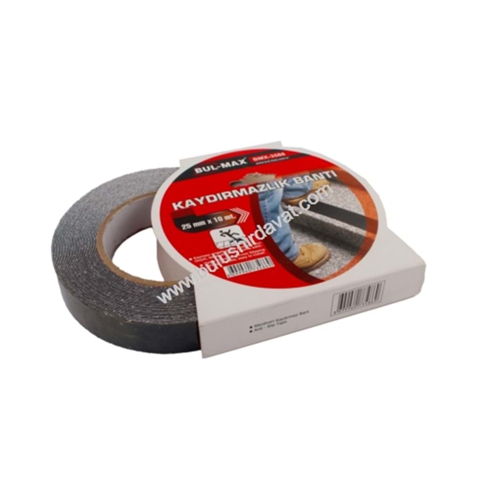 BULMAX KAYDIRMAZLIK BANTI 25MMX10MT