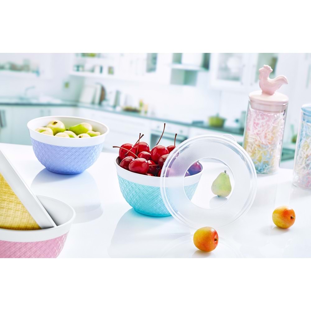 SÜMBÜL KASE KAPAKLI NO:3 (2,5 LT) KL48