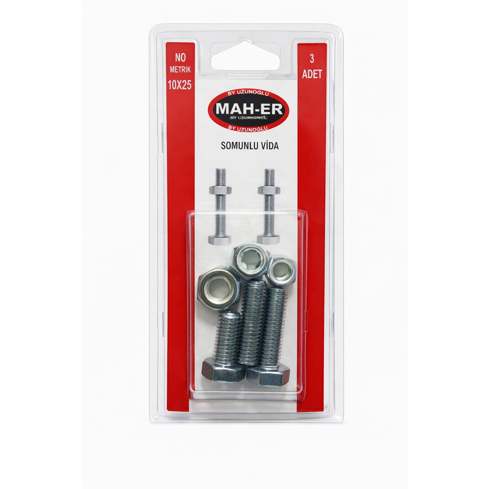 MHR-140 SOMUNLU VİDA 10X25 3AD