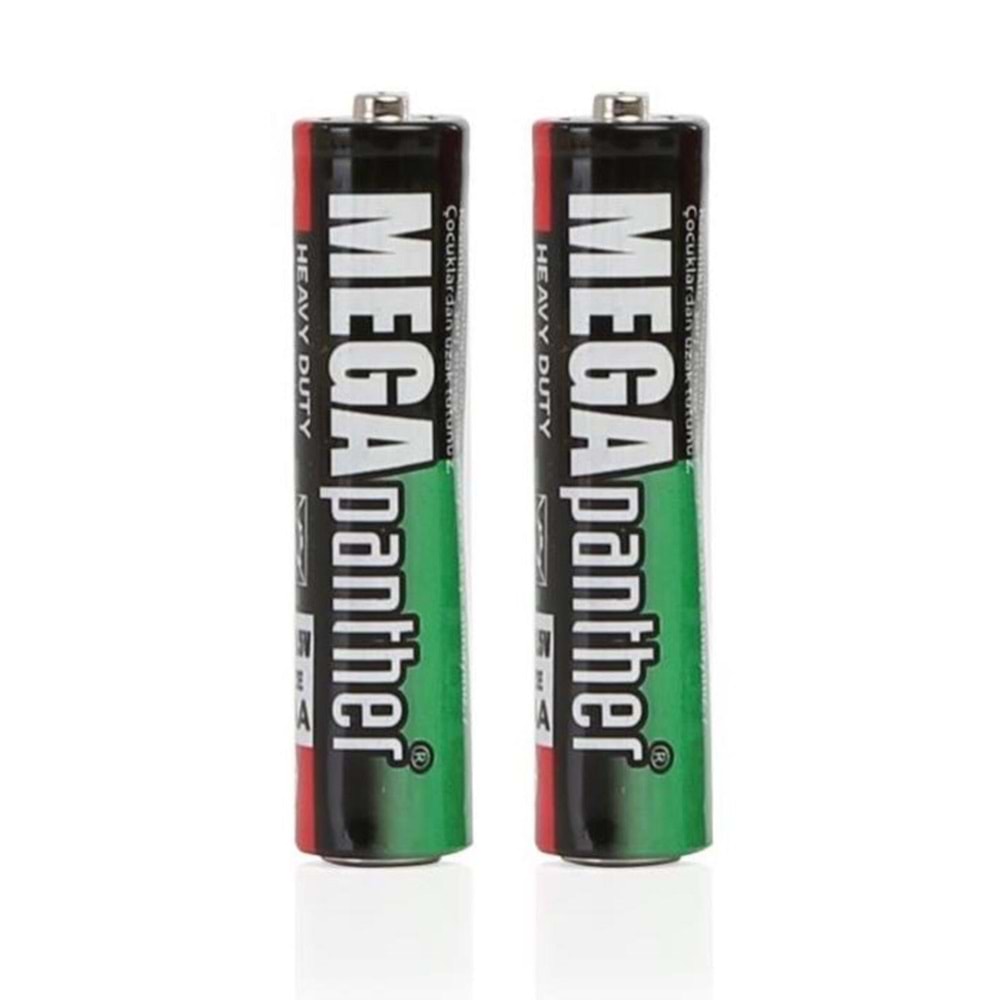 MEGA PANTHER R03 İNCE KUMANDA PİLİ 4LÜ BX15 KL300